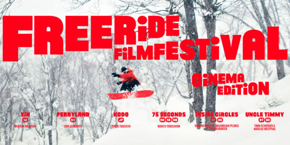 Tickets FreeRide Film Festival 2026 - CINEMA EDITION, ZWISCHEN KONTROLLE UND HINGABE in Friedrichshafen