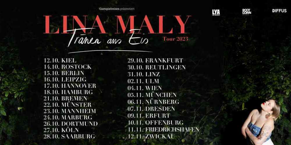 Tickets Lina Maly - Tränen aus Eis Tour 2023,  in Friedrichshafen